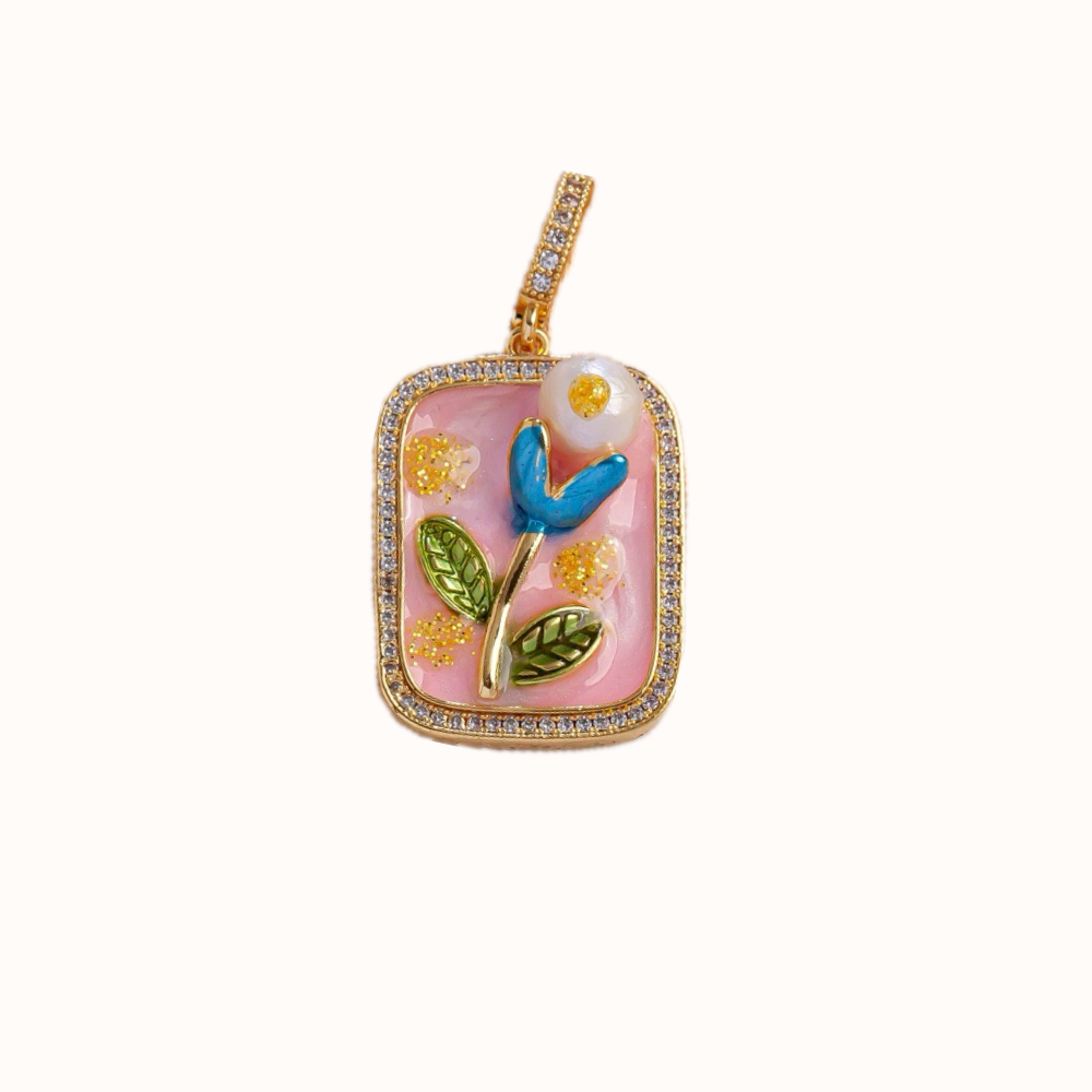 Blossomed Pearl pendant