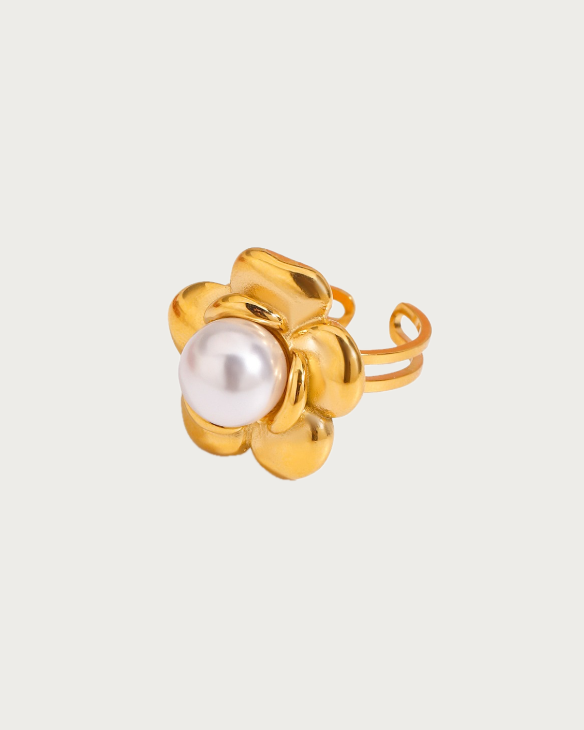 Blooming Pearl Ring