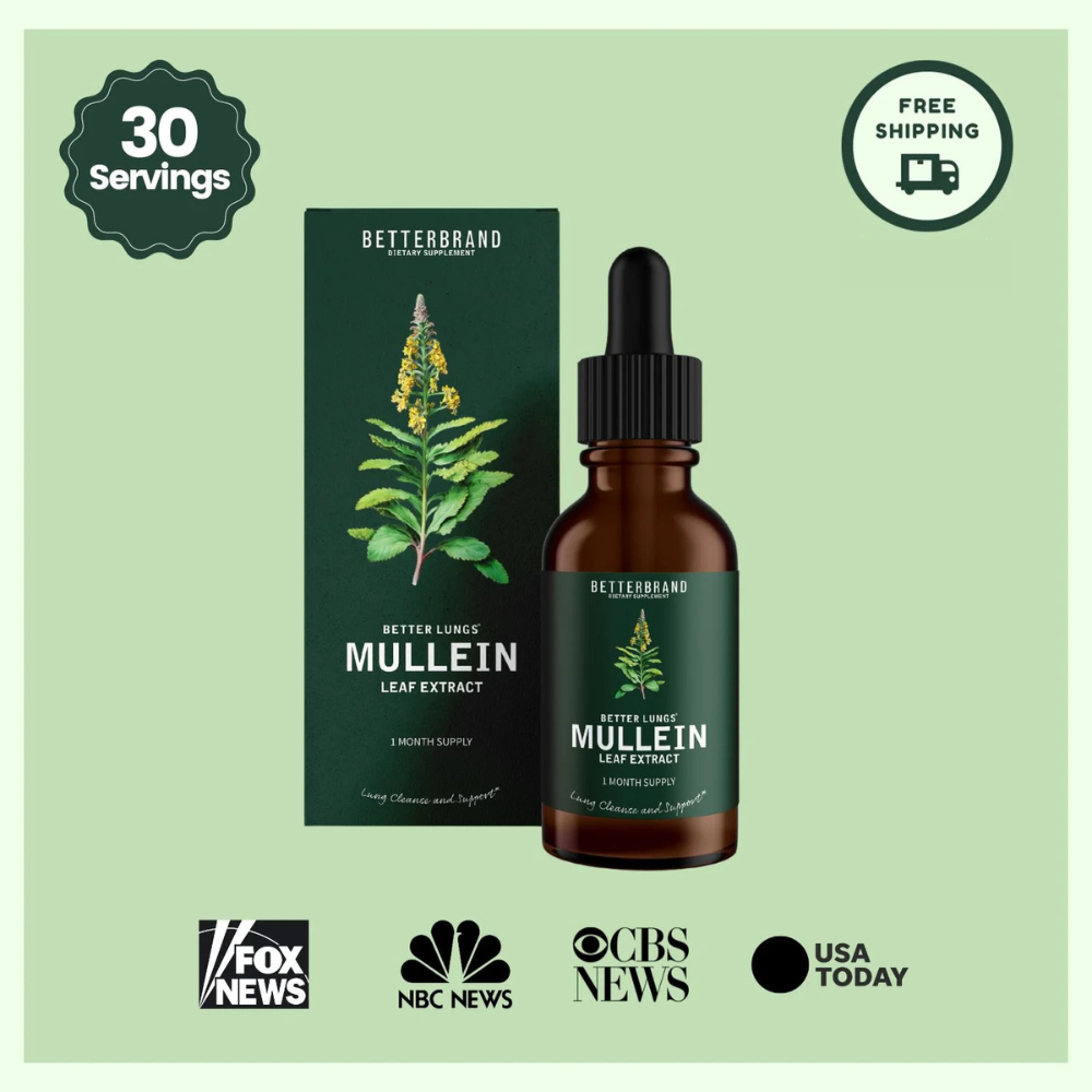 BetterLungs® Mullein + Chlorophyl
