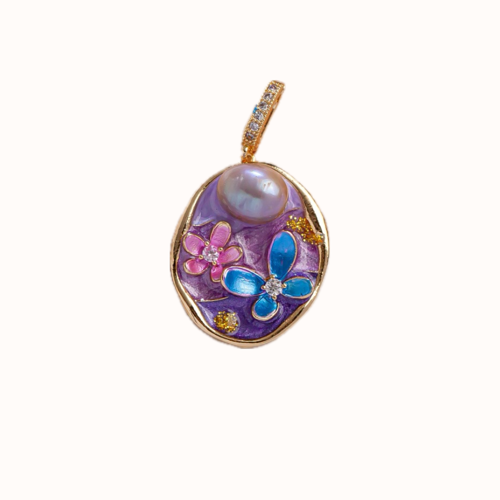 Mystic Water Lily pendant