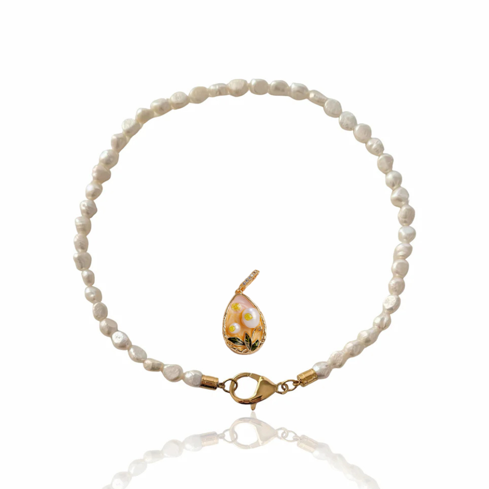 Bundle Collier Harmony in Chaos Pearls + Flower Amulet