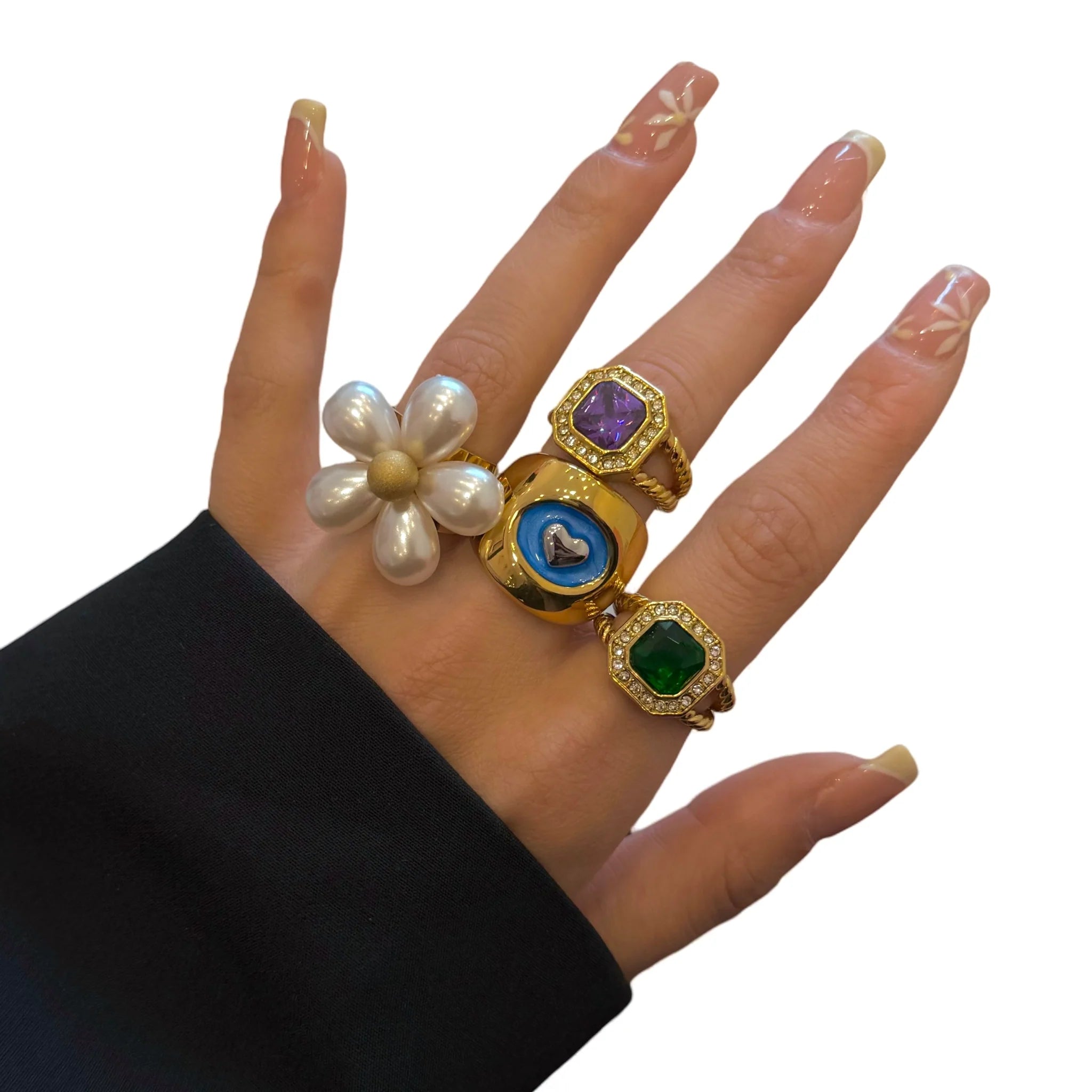 Purple Stone Ring
