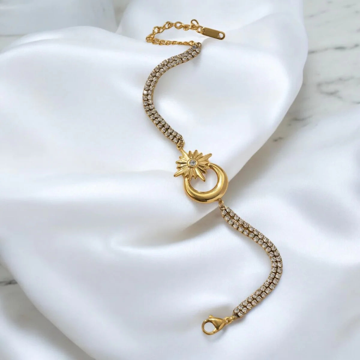 MoonLight Double Tennis Bracelet