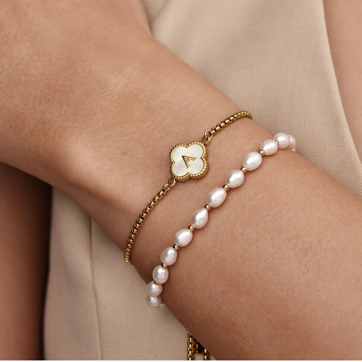 Serenity Initial Bracelet