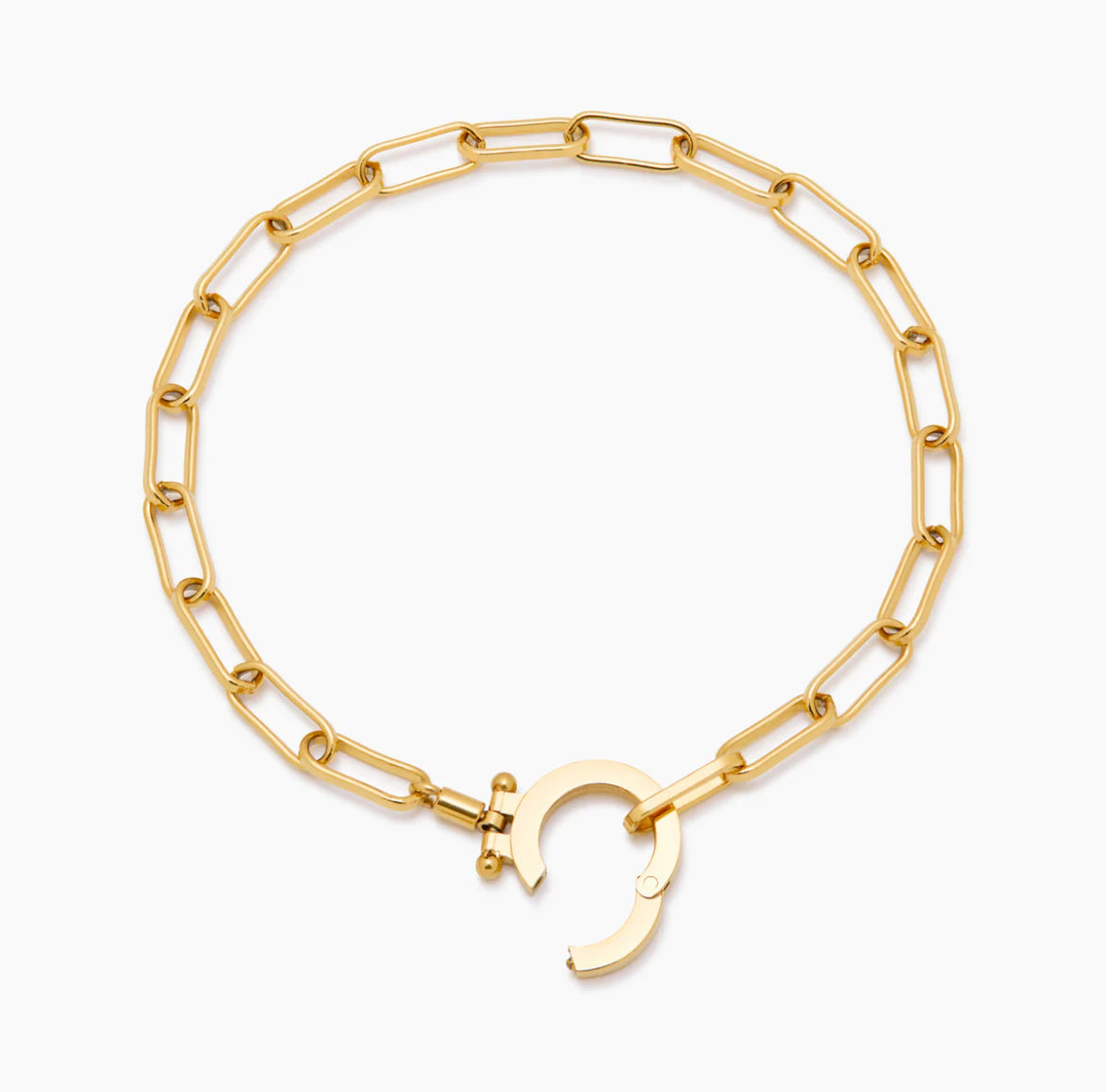 Paperclip Chain Bracelet