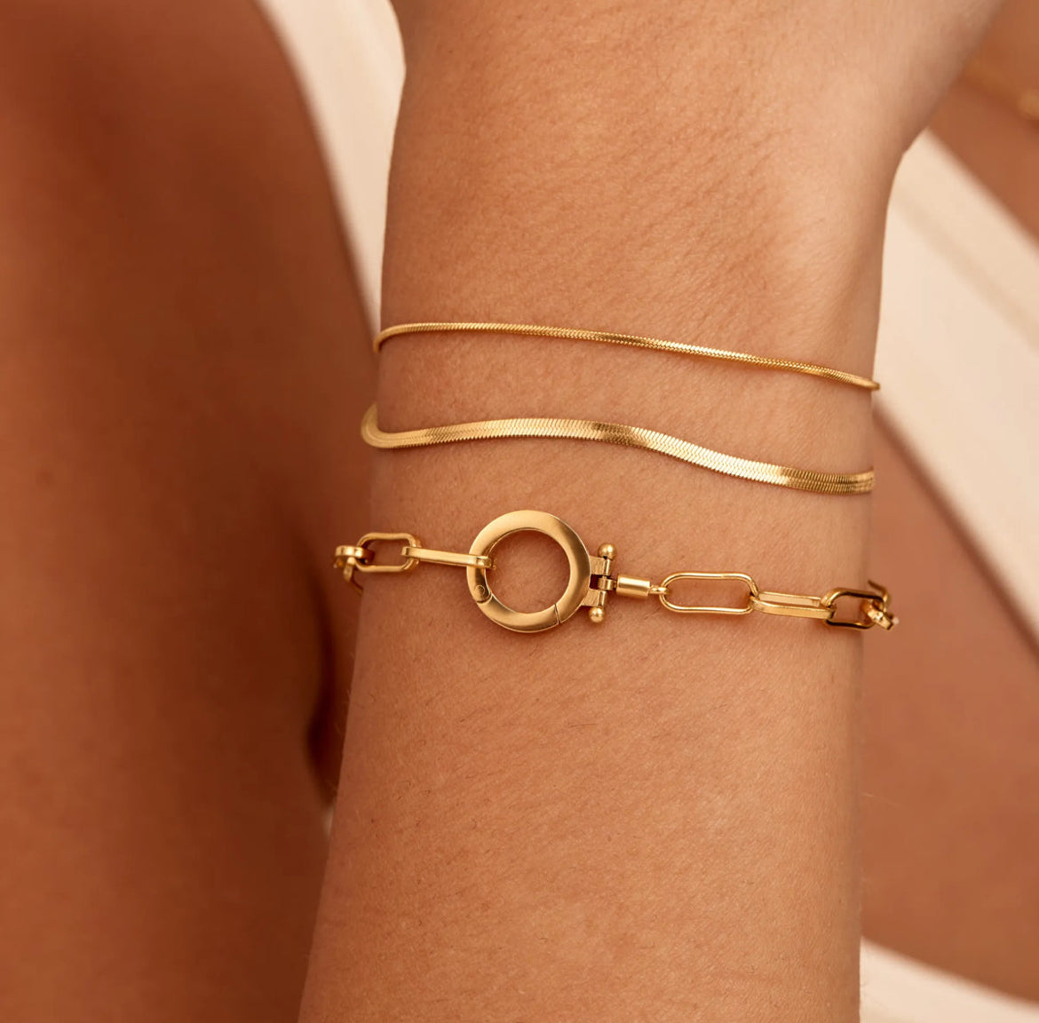 Paperclip Chain Bracelet