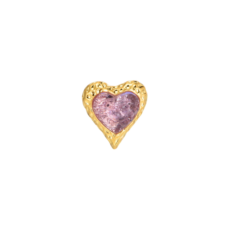 Adam Love In All Shape Pink Ring