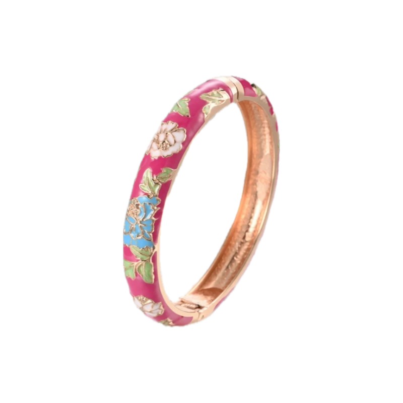 Golden Petal Bangle