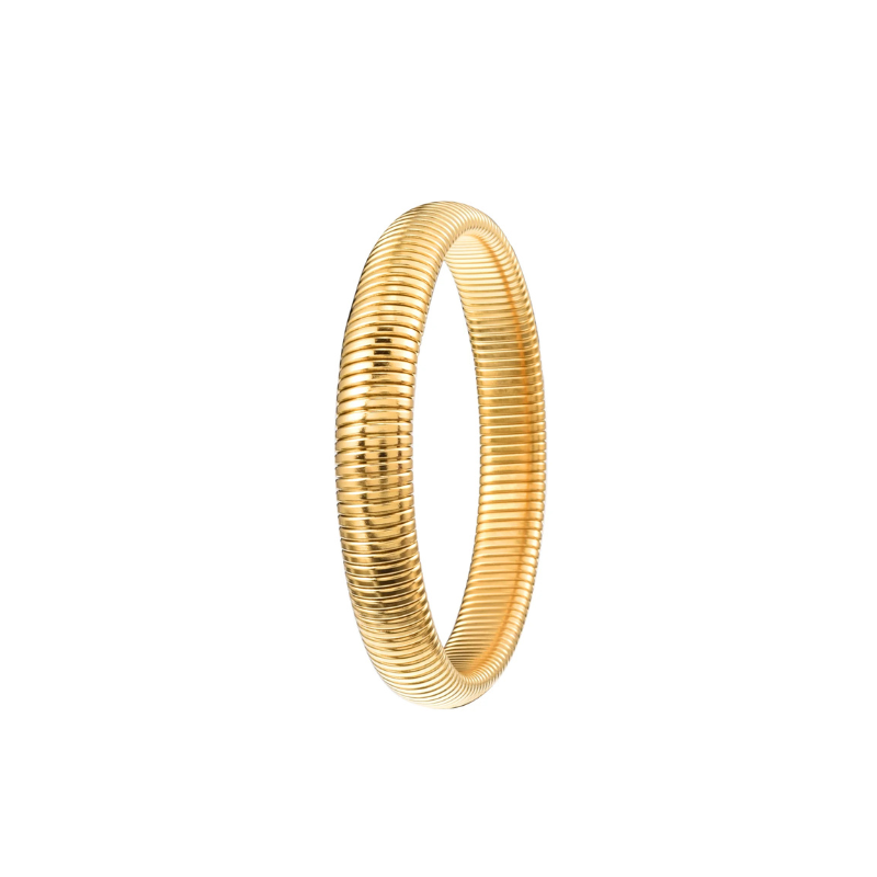 Dalphine Golden Bangle