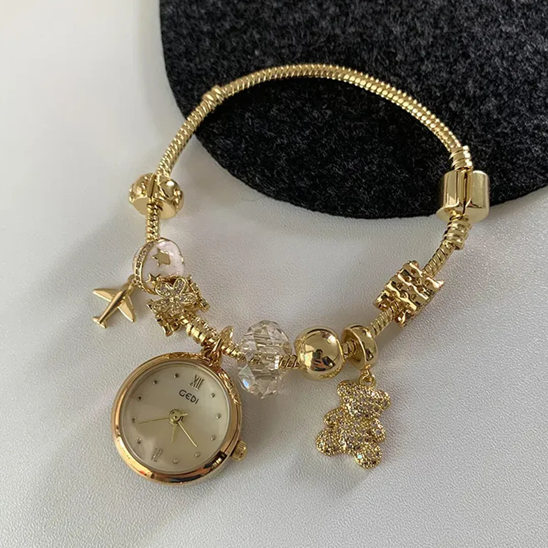 Bear & Plane Timepiece Watch