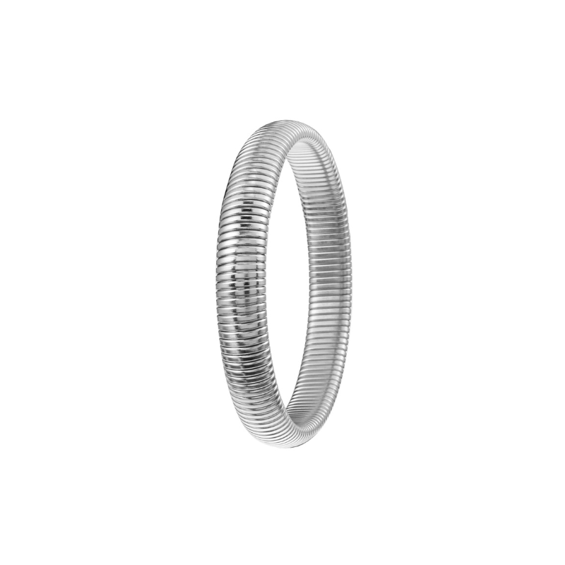Dalphine Silver Bangle