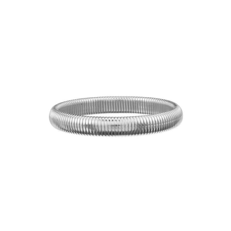 Dalphine Silver Bangle