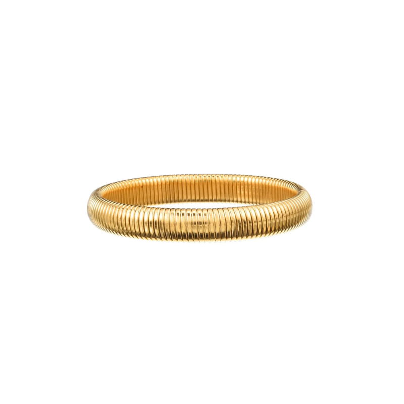 Dalphine Golden Bangle