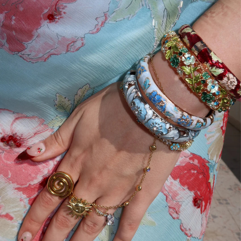 Silver Baby Bangle