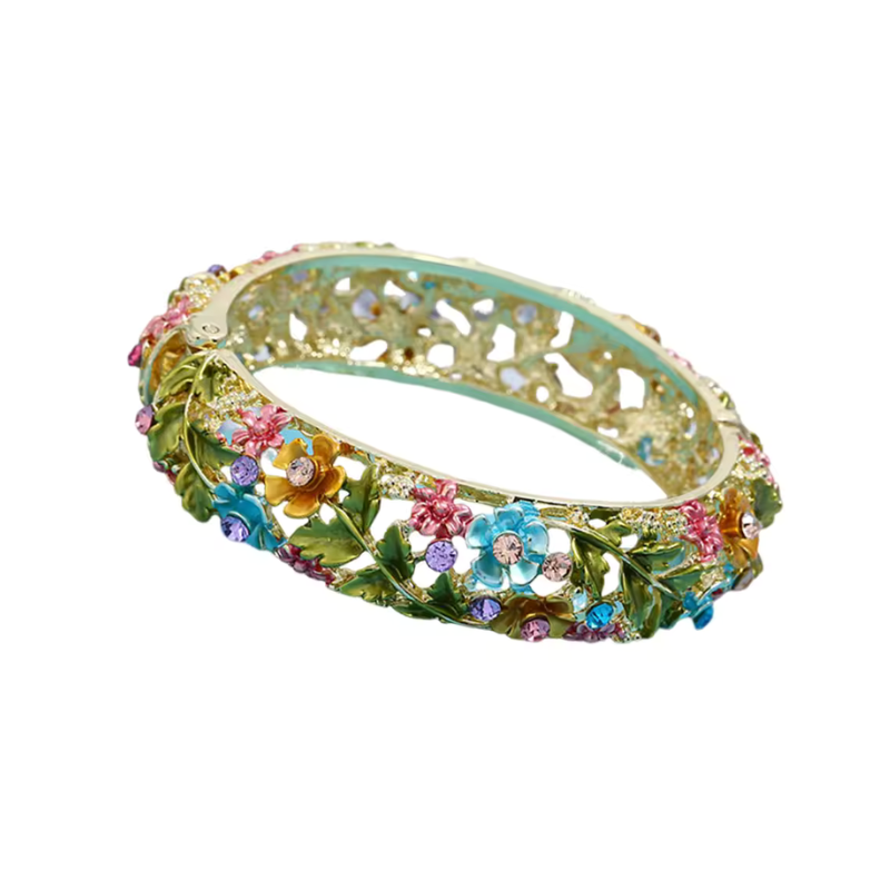 Floral Enchantment Bangle