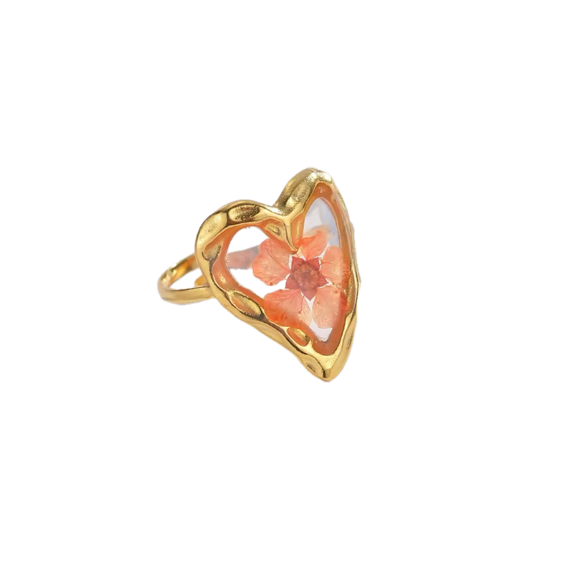 Garden Heart Ring