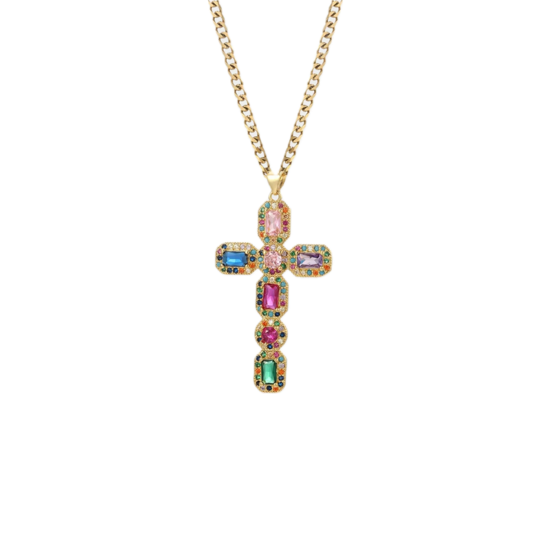 Blythe Cross Necklace