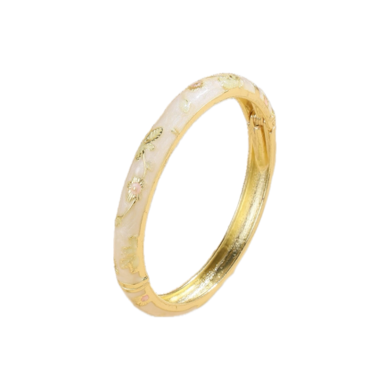 Porcelain Pulse Bangle
