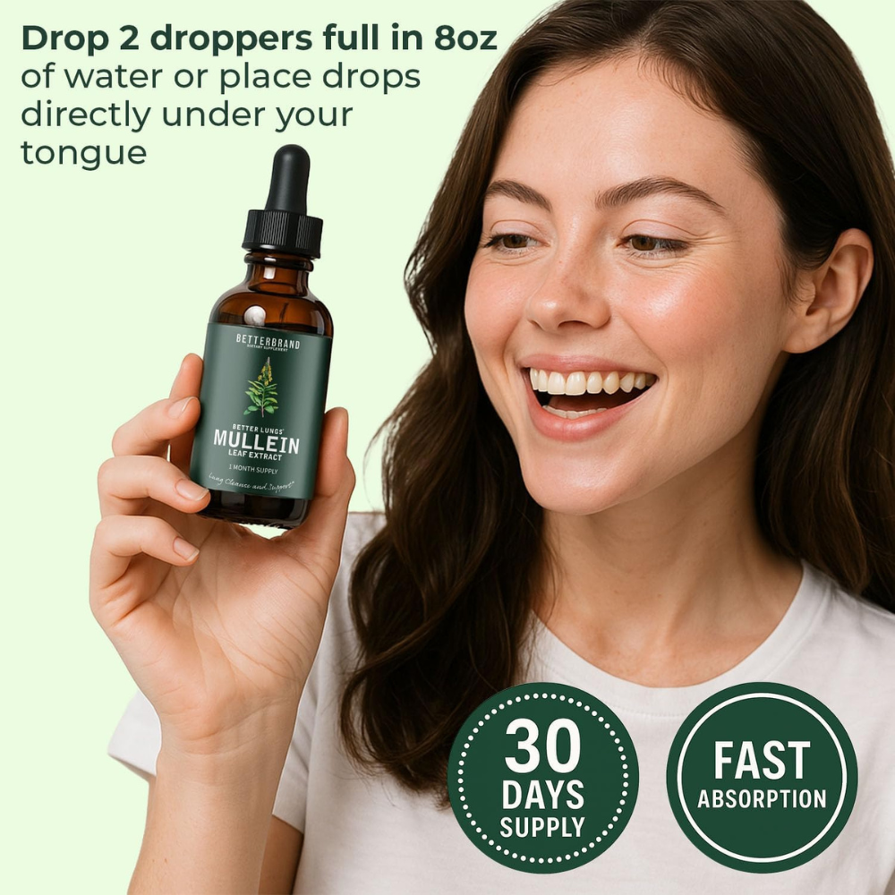 BetterLungs® Mullein + Chlorophyl