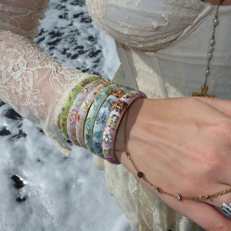 Ceramiq Blue Bangle