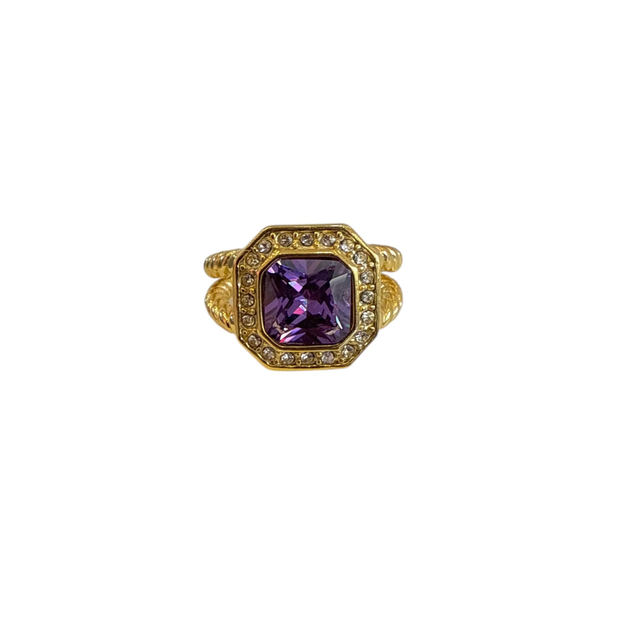 Purple Stone Ring