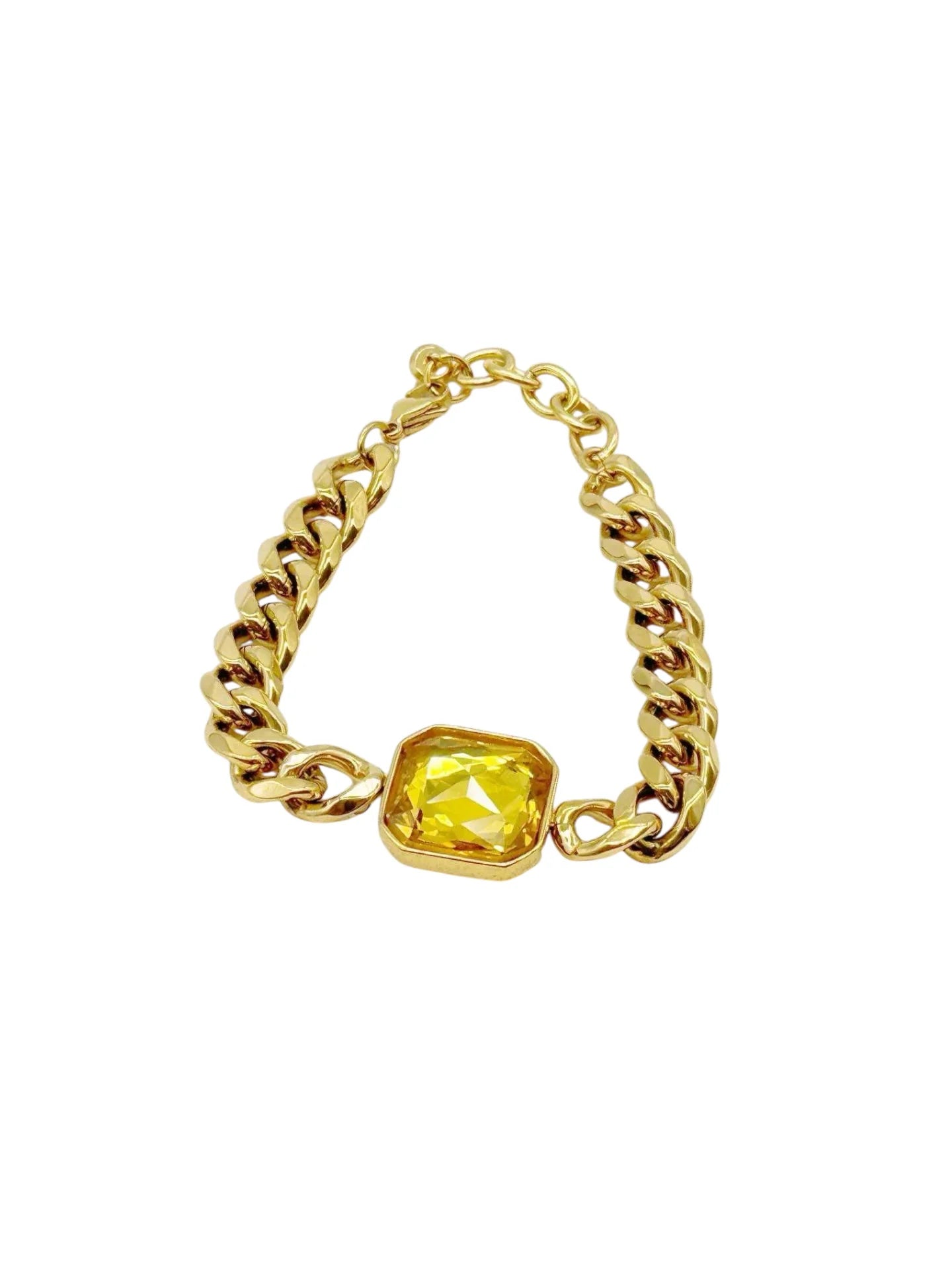 Chain Stone Bracelet