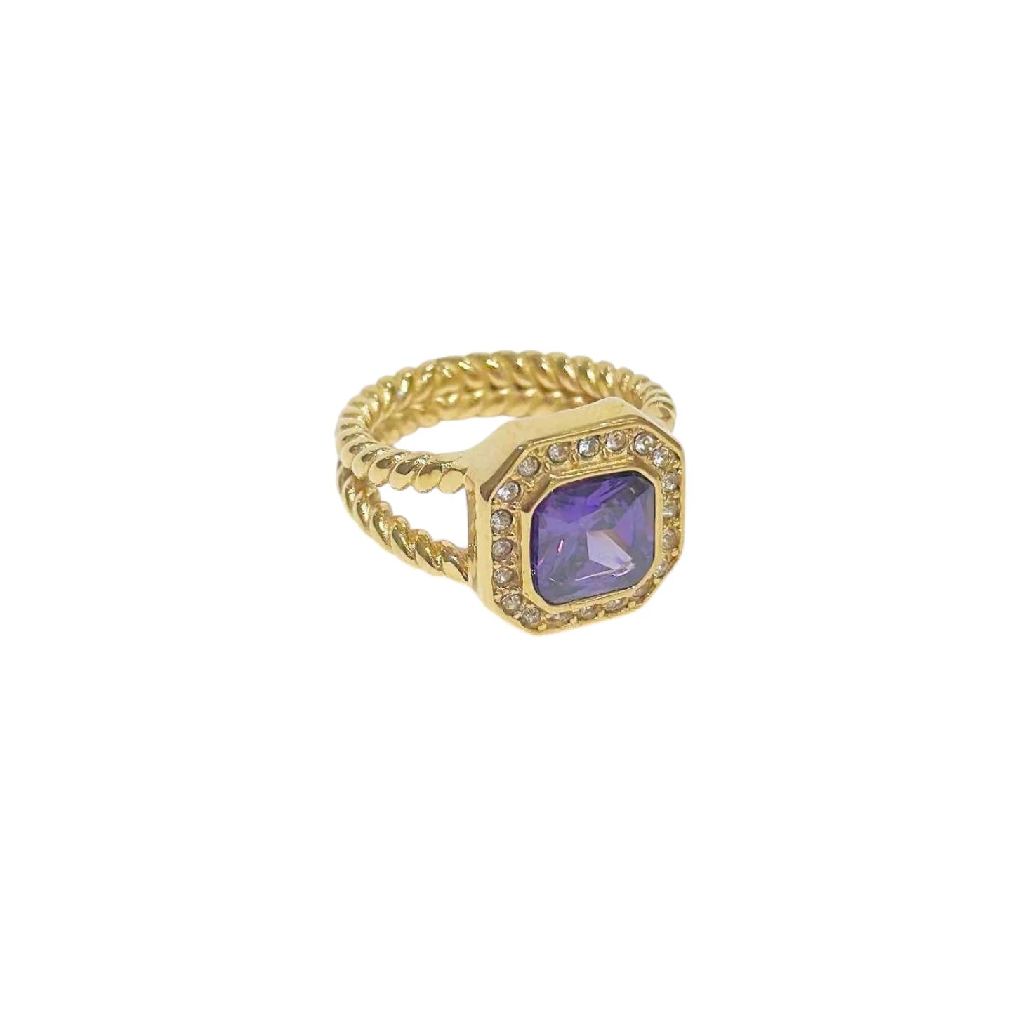 Purple Stone Ring