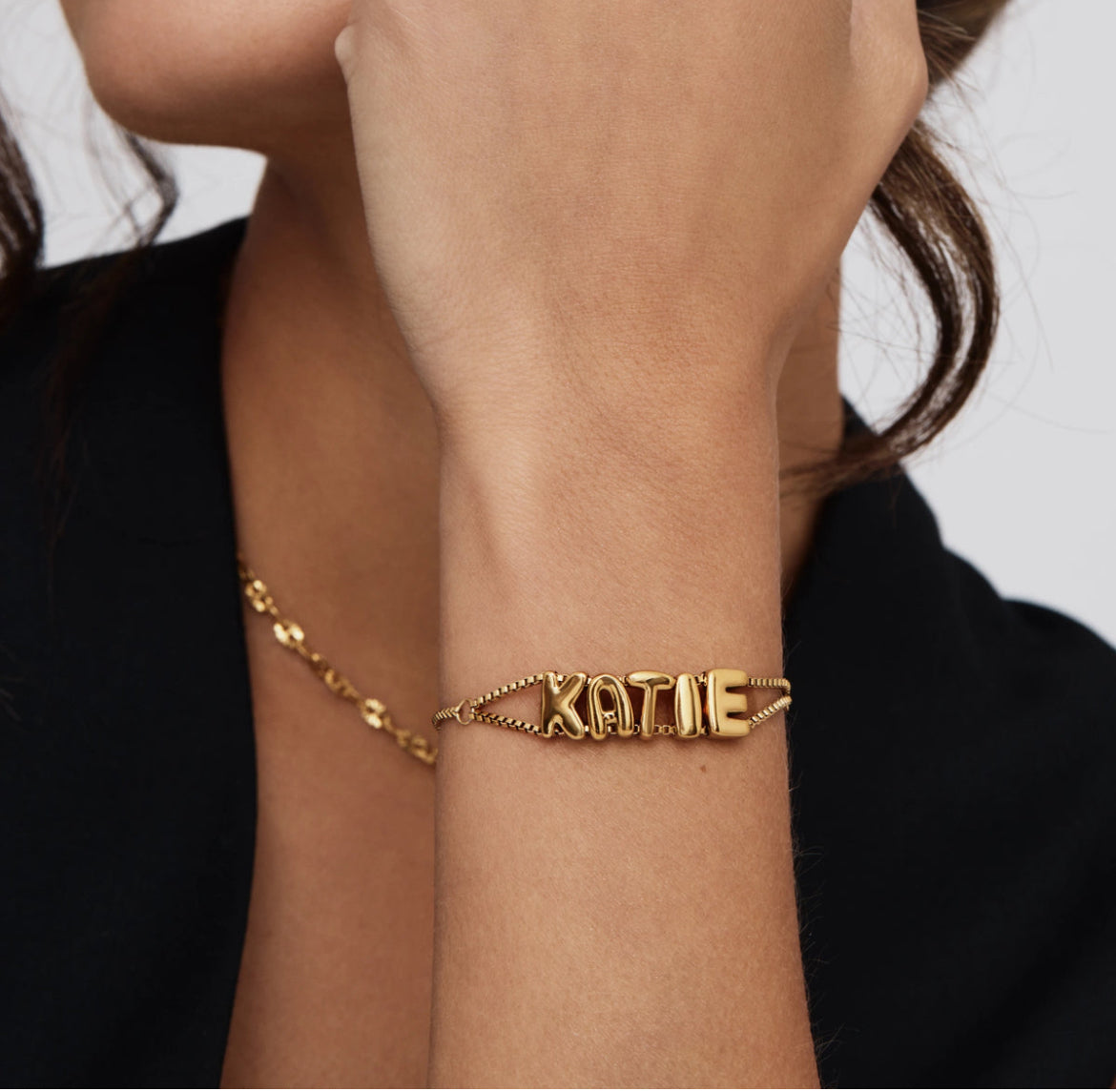 Bubble Name Bracelet