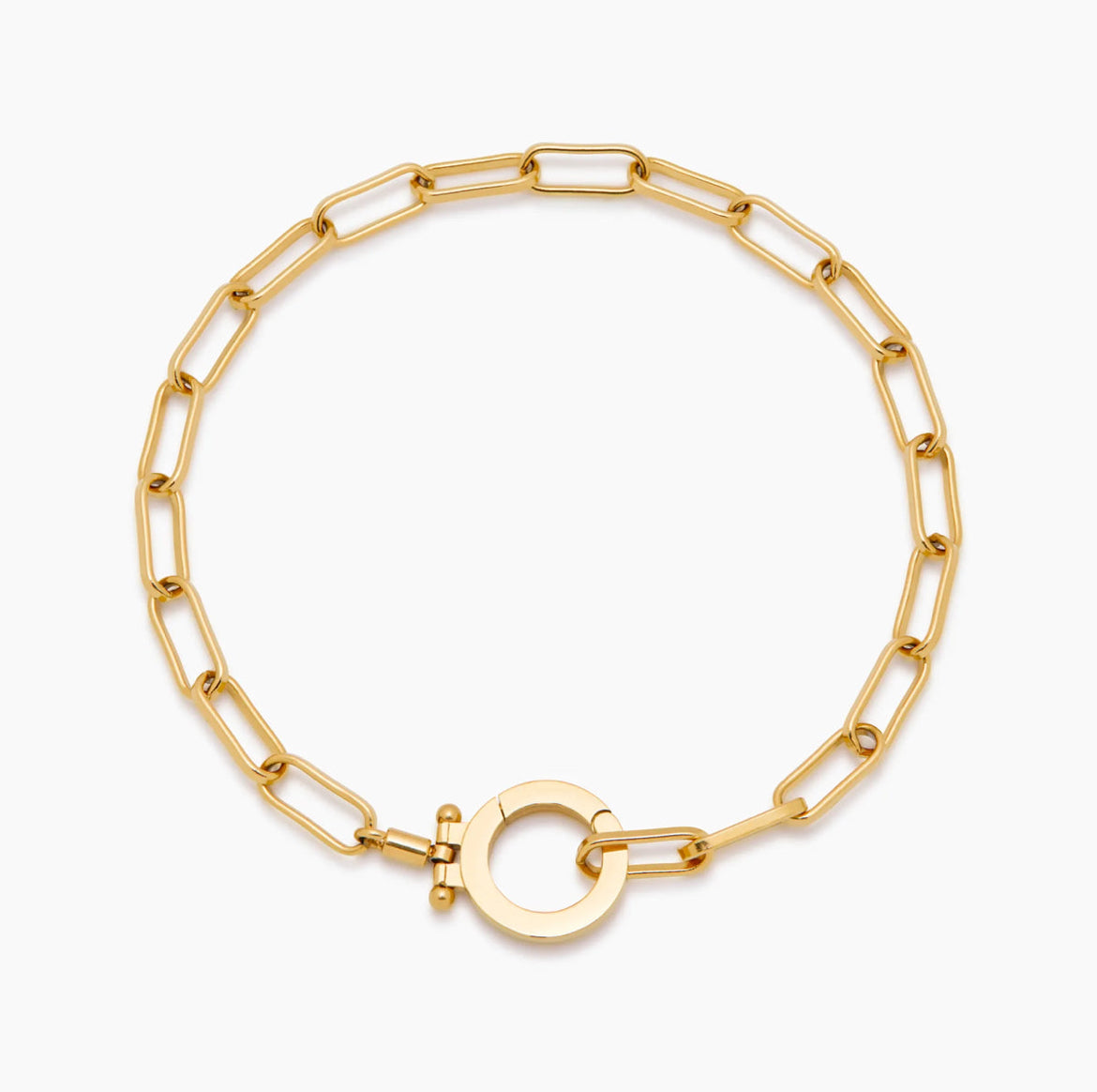 Paperclip Chain Bracelet