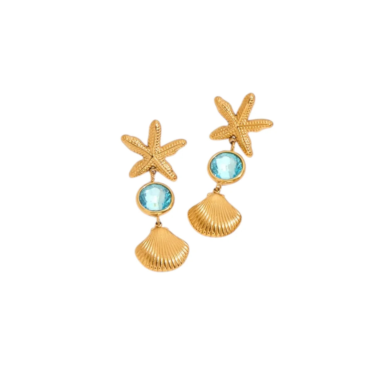 Summer Celestial Gold Earrings