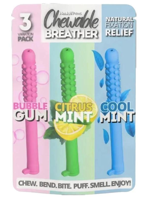 Chewable Breather Stick with Essential Oil -  PUFF WITHOUT SMOKE
