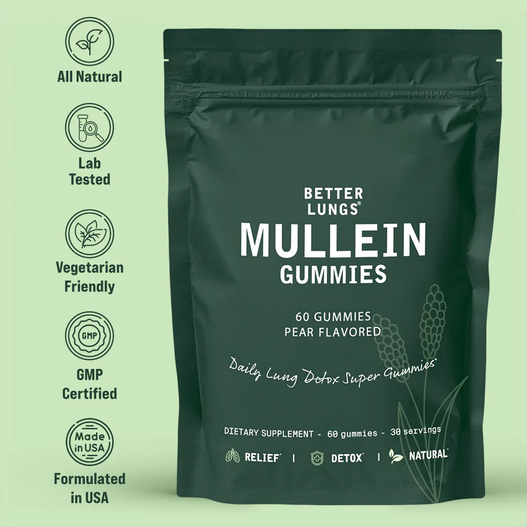 BetterLungs® Mullein Gummies